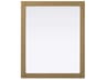 Norah Linen Oak Rectangular Wall Mirror