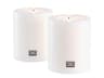 Artificial Candle Set of 2 Flameless Home Accent