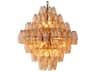 Benini L Antique Brass Chandelier