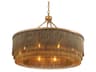 Tissot Large Chandelier Antique Brass Finish