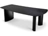 Bergman S Dining Table Charcoal Grey Oak Veneer