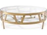 Billinghurst Round Brushed Brass Coffee Table