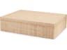 Cadiz L Natural Raffia Box