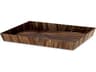 Harvard L Straw Marquetry Brown Desk Tray