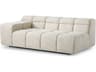 Hunter Albury Beige Black Base Upholstered Modular