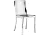 Hudson Polished Aluminum Dining Side Chair