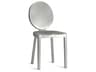 Kong Brushed Aluminum Dining Side Chair