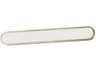 Latitude 1-Light Gold LED Vanity Light