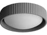 Souffle LED Flush Mount in Gray