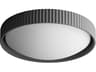 Souffle LED Flush Mount Ceiling Light in Gray