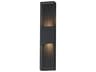 Grate 2-Light Outdoor Wall Light