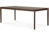 Bok Dining Table in Brown Teak