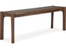 Pi Teak Brown Pi Bench