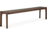 Pi Teak Brown Pi Bench