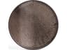 Aged Mirror Tray Extra Large Round