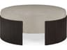 Roller Max Mahogany Dark Brown Pouf