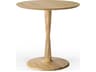 Torsion Dining Table Solid Oak Sculptural