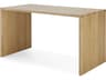 U Desk Solid Oak Minimalist Desk