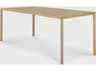 Air Dining Table Oak Rectangular Modern