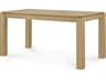 Slice Oak Dining Table 63 Inch