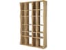 Z Oak Rack Bookcase Modern Solid Wood