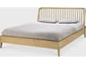 Oak Madra Bed Natural Solid Wood