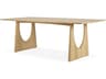 Geometric Oak Dining Table by Alain van Havre