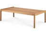 Jack Teak Coffee Table Natural Solid Wood