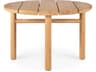 Quatro Round Teak Coffee Table