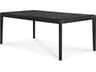 Bok Teak Black Dining Table