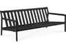 Jack Teak Black Sofa Frame