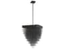 Bloomfield 18-Light Black Geometric Pendant