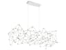 Leonardelli 118-Light Chrome Geometric Island Pendant