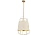 Tura 3-Light White Gold Pendant