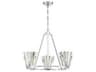 Ricca 3-Light Chrome Chandelier