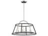 Campana 4-Light Satin Nickel Pendant