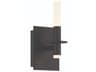 Torna 1-Light Black Wall Sconce