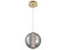 Atomo LED Pendant Light in Gold