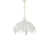 Jalore 6-Light Distressed White Pendant
