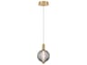 Palmas LED Mini Pendant Light in Gold