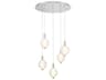 Palmas 5-Light Nickel Globe Pendant