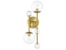 Traiton 2-Light Gold Wall Sconce