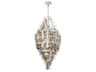 Altesa 68-Light Chrome Geometric Chandelier