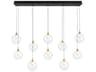 Iissa 10-Light Gold Globe Island Pendant