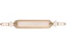 Lansdowne 1-Light Gold Vanity Light