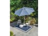 Quick Ship Market Aluminum 9 Foot Octagon Auto Tilt Crank Lift Patio Umbrella
