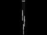 Antonia 3-Light Ombre Silver Linear Mini Pendant
