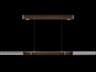 Antonia 4-Light Bronze Linear Island Pendant