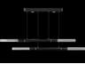 Antonia 6-Light Black Linear Island Pendant