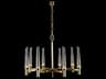 Mariner Luxury 8-Light Polished Brass Chandelier